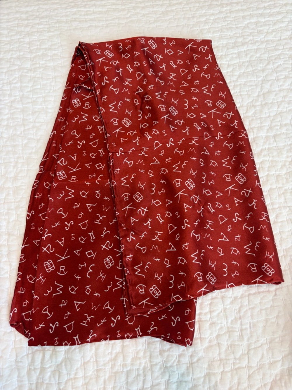 Cattle brand wild rag